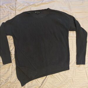 Athleta Dark Gray Asymmetrical Knit, Size S